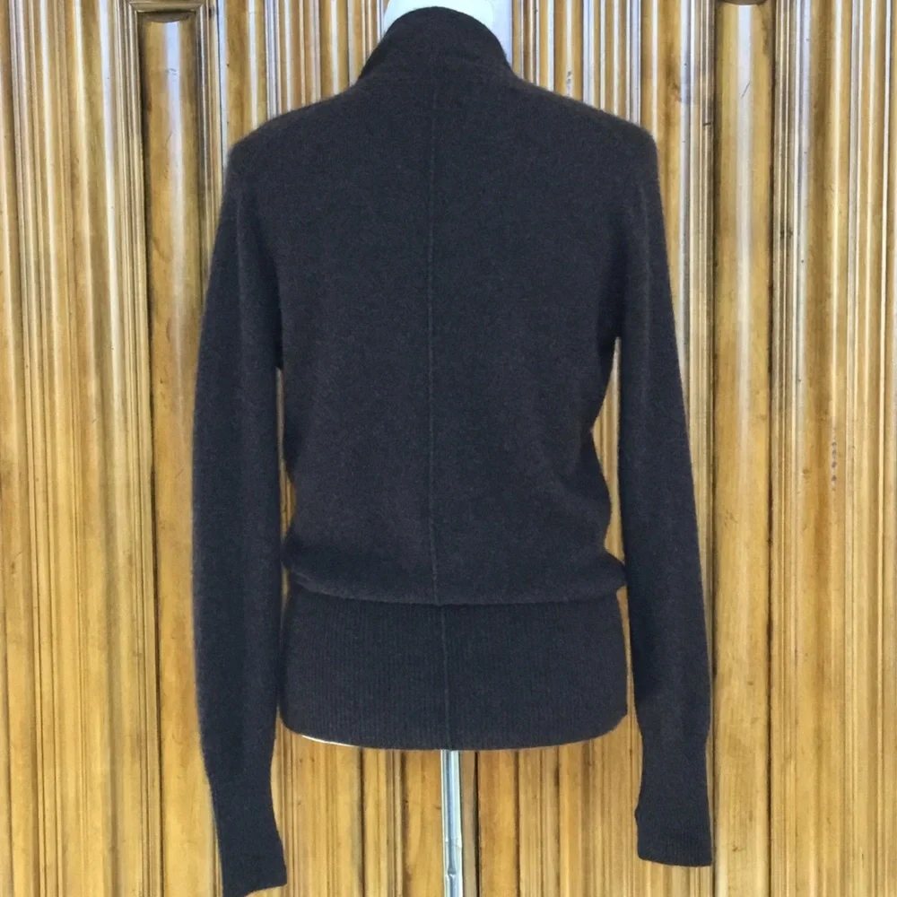 Brochu Walker Phinneas Wrap Cashmere Sweater - Picture 4 of 16